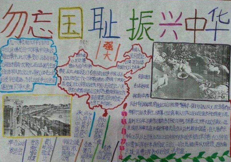 019建國70周年，歌頌祖國的小學生優(yōu)秀愛國手抄報精選