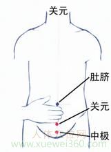 關(guān)元穴 中極穴