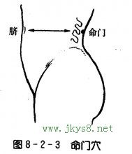 命門(mén)穴位
